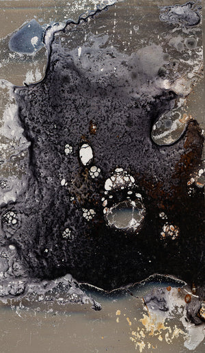 Fine_Art_Print_spezial wetterbeständige robuste Farben von johann franki: abstraktes Bild 120 x 70 cm – Edition "Teile das Meer", Aludibond-Tafel "Mitten im Sog", malamadita