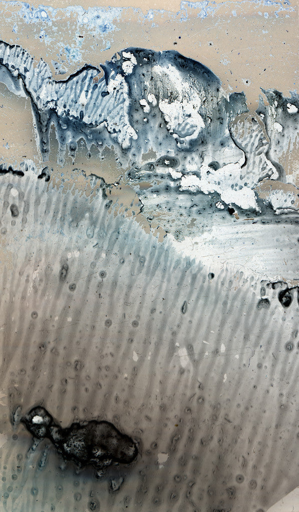 Fine_Art_Print_spezial wetterbeständige robuste Farben von johann franki: abstraktes Bild 120 x 70 cm – Edition "Teile das Meer", Aludibond-Tafel "Springflut", malamadita
