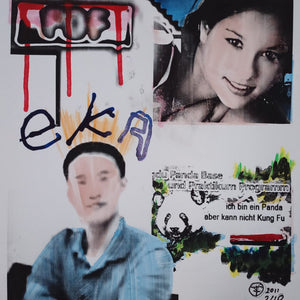 Kolorierter Laserdruck als Ergebnis eines Bilderwettkampfes, Serie mit mehreren Motiven in einer 10er Auflage.