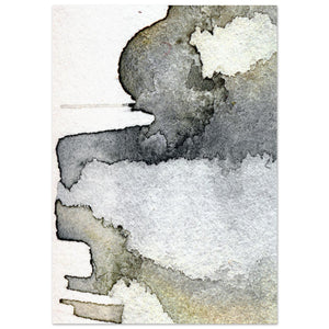 Gicleé-Druck von johann franki: Abstrakte Flächen, graphit Töne – Fine-Art Poster aus dem Blauen Skizzenbuch, Blatt 17.2 malamadita
