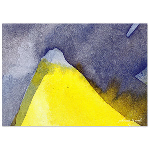 Giclée-Druck von johann franki: Ein geber Berg, oder eine strahlende Lampe – Fine-Art Poster aus dem Blauen Skizzenbuch, Blatt 35.3 malamadita
