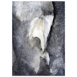 Giclée-Druck von johann franki: zwischen Abstraktion und Andeutung, mit Gesetzen der realistischen Zeichnung spielend. – Fine-Art Poster aus dem Blauen Skizzenbuch, Blatt 42.3 malamadita
